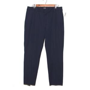 NEW GAP Slim Ankle High Rise Pants Trousers Size 12 Cotton Blend